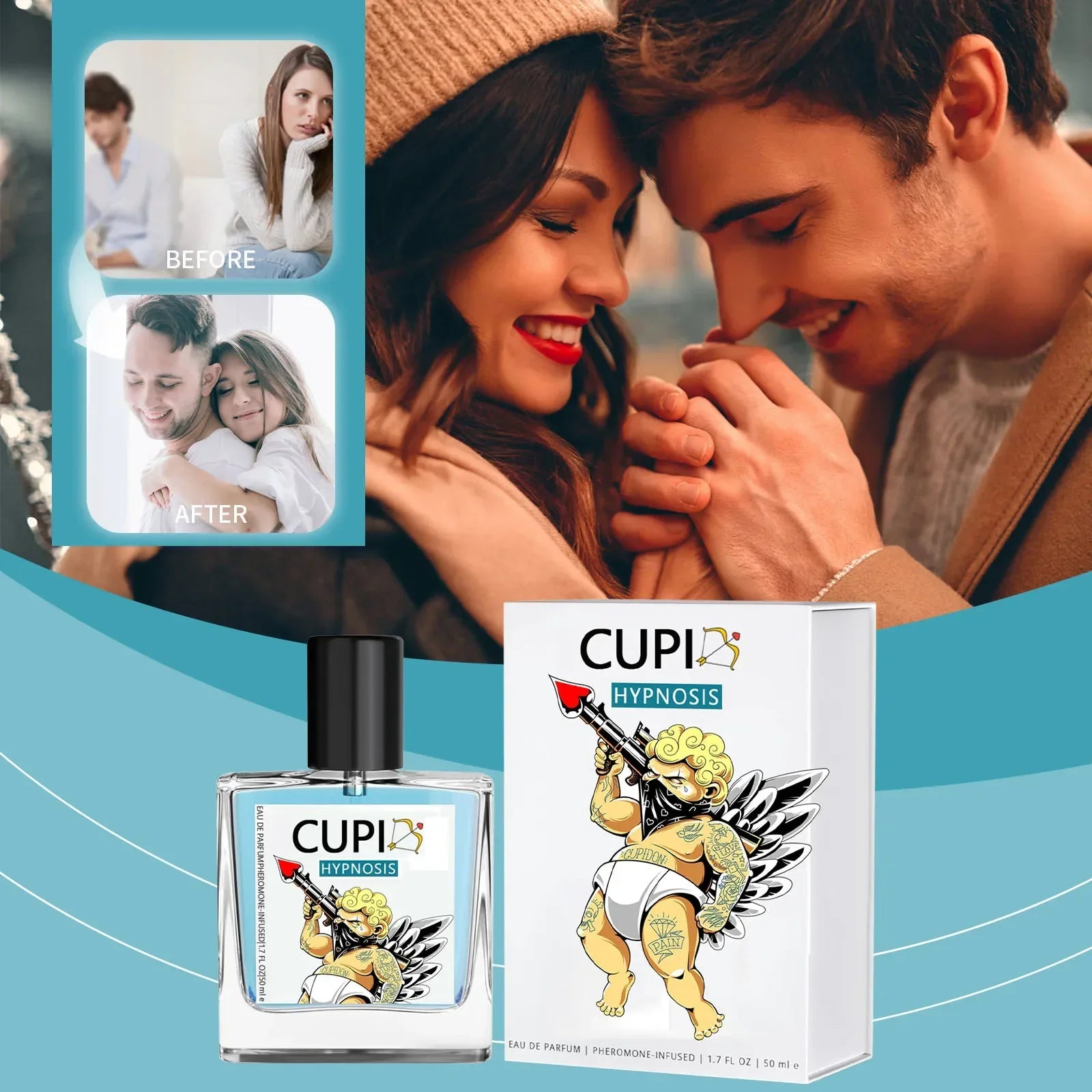 Cupid Hypnosis Long-Lasting Pheromone Perfume