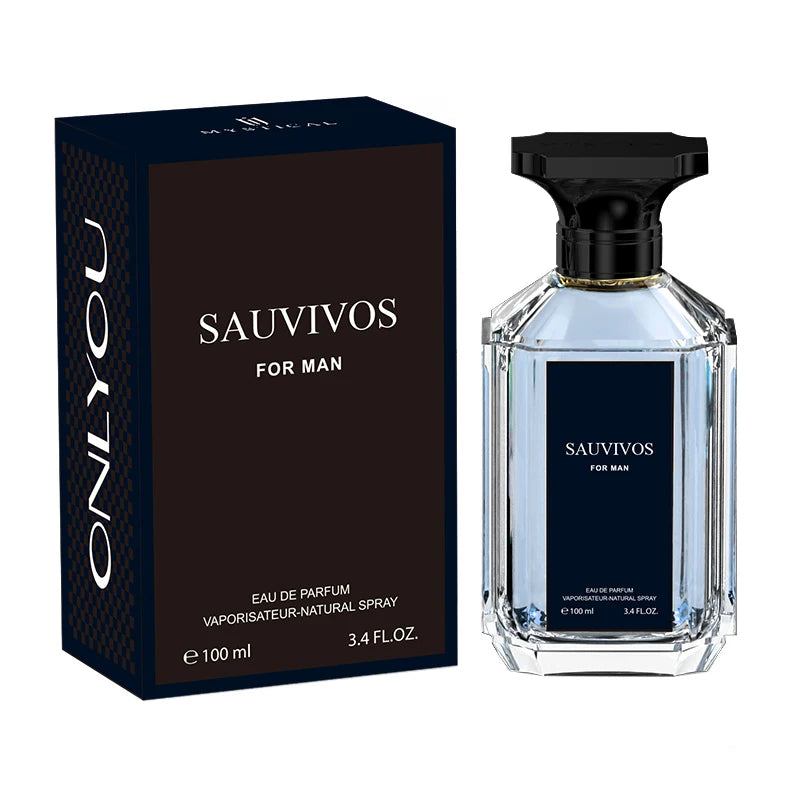 SAUVIVOS Bergamot Lavender Men’s Perfume