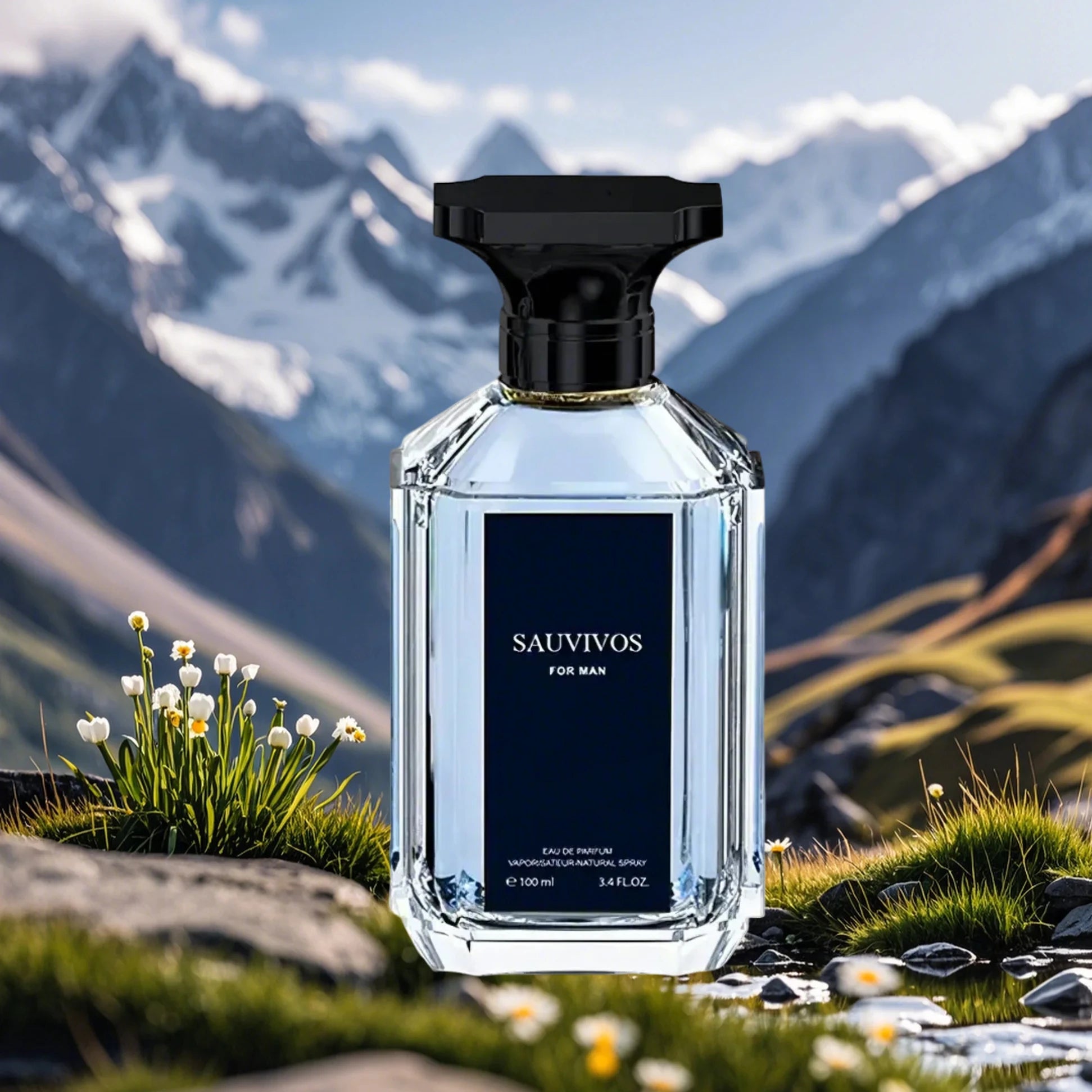 SAUVIVOS Bergamot Lavender Men’s Perfume